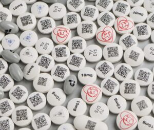 QR codes on tablets